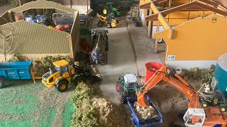 DAY 8 ON THE 132 MODEL FARM DIORAMA DISPLAY [upl. by Eynenihc]