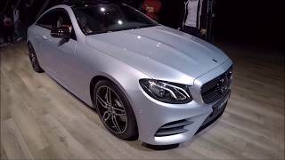 MERCEDES BENZ E CLASS COUPE C238 COMPILATION 3 SILVER BLACK BLUE WALKAROUND  INTERIOR [upl. by Folberth452]