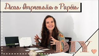 Como imprimir seu Convite de Casamento DIY  Faça você mesmo  Tutoriais dicas e informações [upl. by Aseretairam140]