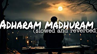 Madurashtakamadhram madhuram Hindi version bass boosted slowed and reverbed songmusicremixbass [upl. by Ahsital]