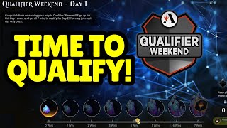 Qualifying for MTG Arena Championship  MTG Explorer Qualifier Weekend MTG [upl. by Felicdad]