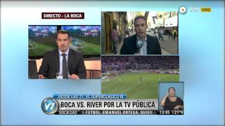 Visión 7  Copa Libertadores Boca versus River por la TV Pública 2 de 2 [upl. by Iinde]