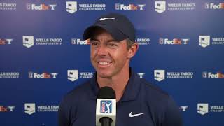 Rory McIlroy Saturday Flash Interview 2024 Wells Fargo Championship ©️ PGA Tour [upl. by Buchanan]