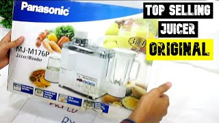 Unboxing Of Panasonic MJM176P  JUICERBlender [upl. by Aliet]