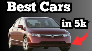 5 Most Reliable Cars Under 5K  THE BEST Cars Under 5000 For Reliability [upl. by Robi]