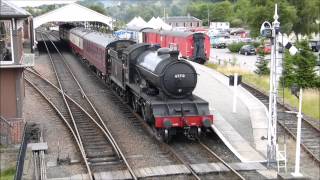 Boness and Kinneil Ralway – quotMorayshirequot LNER Class D49 No62712 [upl. by Innavoeg]