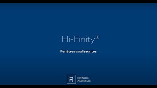 Fenêtres coulissantes HiFinity de Reynaers Aluminium [upl. by Ahaelam]