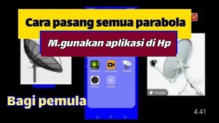 CARA TRACKING PARABOLA DI HP ANDROID PEMULA [upl. by Anirbac184]