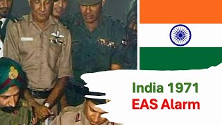 EAS Alarm YouTube  India 1971 EAS Alarm Thunderstorm [upl. by Chong]