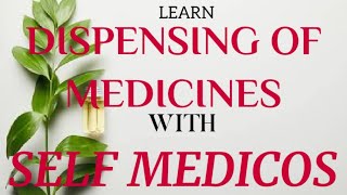 Dispensing of Medicine  Part1  Introduction [upl. by Seroled]