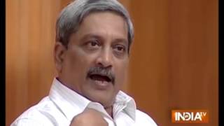 Excerpts of Shri Manohar Parrikars Interview  AAP Ki Adalat [upl. by Derina]