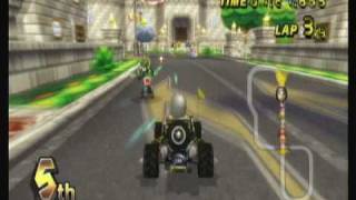 Mario Kart Wii Mirror Mode Flower Cup Part 1  quotMirror Mode Is A Bhquot [upl. by Rosalynd]