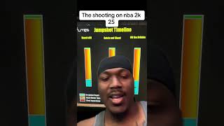 Already three different shot timings on nba 2k25 [upl. by Michele505]