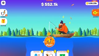 Playing tiny fishing in cool math games [upl. by Anitnemelc412]