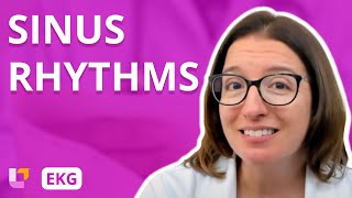 Sinus Rhythms  EKG Interpretation  LevelUpRN [upl. by Anilec626]