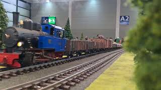 Podestanlage beim EchtdampfHallentreffen Live Steam EKBModelle [upl. by Lanevuj815]