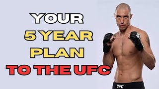 YOUR 5 YEAR PLAN TO GET TO THE UFC [upl. by Negam442]