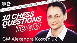 Exclusive Interview with Alexandra Kosteniuk A Pioneer of Streaming amp True Chess Queen🏆♟️ [upl. by Moishe290]