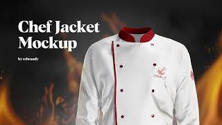 Chef Jacket Mockup Presentation [upl. by Coumas570]