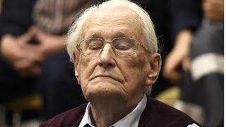 Oskar Gröning ancien SS  quotAuschwitz est un endroit auquel personne naurait dû participerquot [upl. by Armat]