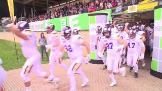 AFL Projekt Spielberg Graz Giants vs AFC Dacia Vienna Vikings  3132018 [upl. by Erodroeht549]