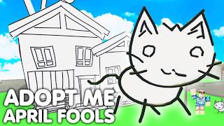 Adopt Me APRIL FOOLS Update 2D PETS [upl. by Waldman122]