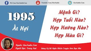 Sinh năm 1995 mệnh gì hợp với tuổi nào màu gì [upl. by Oswin]