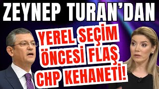 Yerel seçimler öncesi flaş CHP kehaneti Astrolog Zeynep Turan yorumladı haber sondakika [upl. by Peony90]