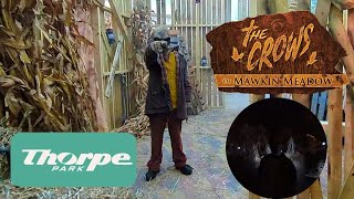 The Crows of Mawkin Meadow Full Walkthrough Day and Night Fright Nights 2024 at Thorpe Park [upl. by Anenahs]