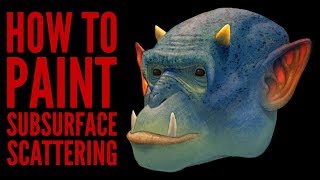 How to Paint Subsurface Scattering [upl. by Petersen]