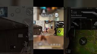 Back Jump 💀 freefire backjump viral shorts [upl. by Ennayd]