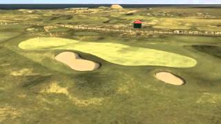 The Championship Course Flyover Hole 5  Brae [upl. by Sredna14]