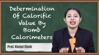 Determination Of Calorific Value By Bomb Calorimeters [upl. by Rodge]