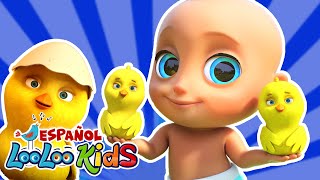 🐤🐥Los Pollitos Dicen Pio Pio Compilación de 1 Hora de Canciones Infantiles de LooLoo Kids 🎶 [upl. by Ennahteb]