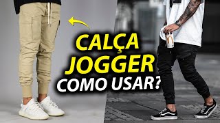 CALÇA JOGGER MASCULINA 17 Maneiras Diferentes de Usar e 9 Lojas para Comprar [upl. by Marvel183]