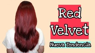 Tendencia color de cabello Red Velvet [upl. by Thetes]