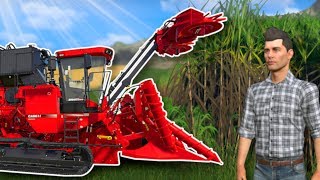 GROWING SUGARCANE  Farming Simulator 19 Multiplayer Gameplay [upl. by Ndnarb]