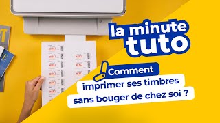 ✉️ Comment imprimer ses timbres à la maison [upl. by Lincoln]