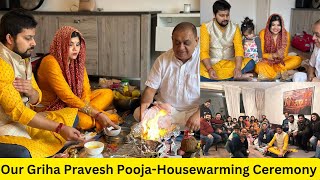 Our Griha Pravesh Pooja 🙏🏡🇳🇱House Warming 🏡Ceremony🧿 Netherlands Europe [upl. by Aeslahc72]