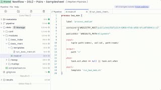 Quick Dockerfile container build for BWAMem in nextflow DSL 2  Bioinformatics on Code Ocean [upl. by Bedad]