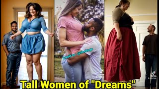 Tall Women of Dreams  tall woman short man  tall girl short guy [upl. by Letnom]