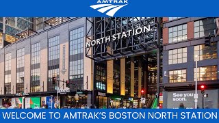 Welcome to Amtrak’s North Station Announcements [upl. by Hsinam371]