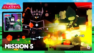 Mission 5 Tower Defense Simulator The Classic Event  Roblox [upl. by Armillda357]