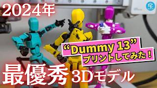 【2024年のベスト】Printables Awards 2024の3Dモデル・オブ・ザ・イヤーを受賞した最優秀3Dモデル「Dummy 13」を実際に3Dプリントしてみた！ 3Dプリンター [upl. by Newcomer322]