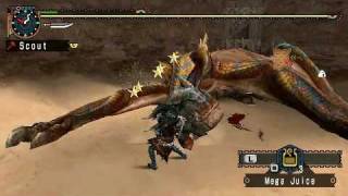 MHFUnite Magazine Tigrex vs Hammer Heroics ティガレックス [upl. by Atilrahc]