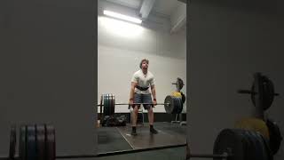 Paused deadlift for reps 190kg420lbs roadto300 [upl. by Enelrats]