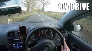 VOLKSWAGEN POLO POV DRIVE [upl. by Fruin504]