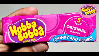 Hubba Bubba Original Flavour Bubble Gum 35g  Ingredients Taste Price  Wrigleys Hubba Bubba Gum [upl. by Einhorn]