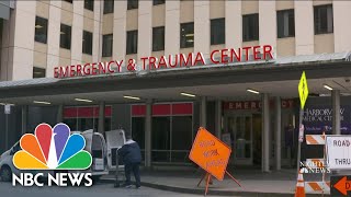 Coronavirus Outbreak Strained Hospitals Running Low On Supplies  NBC Nightly News [upl. by Gwenora]