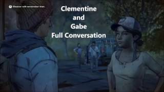 Clementine and Gabe Full Conversation Audio HD [upl. by Batchelor473]